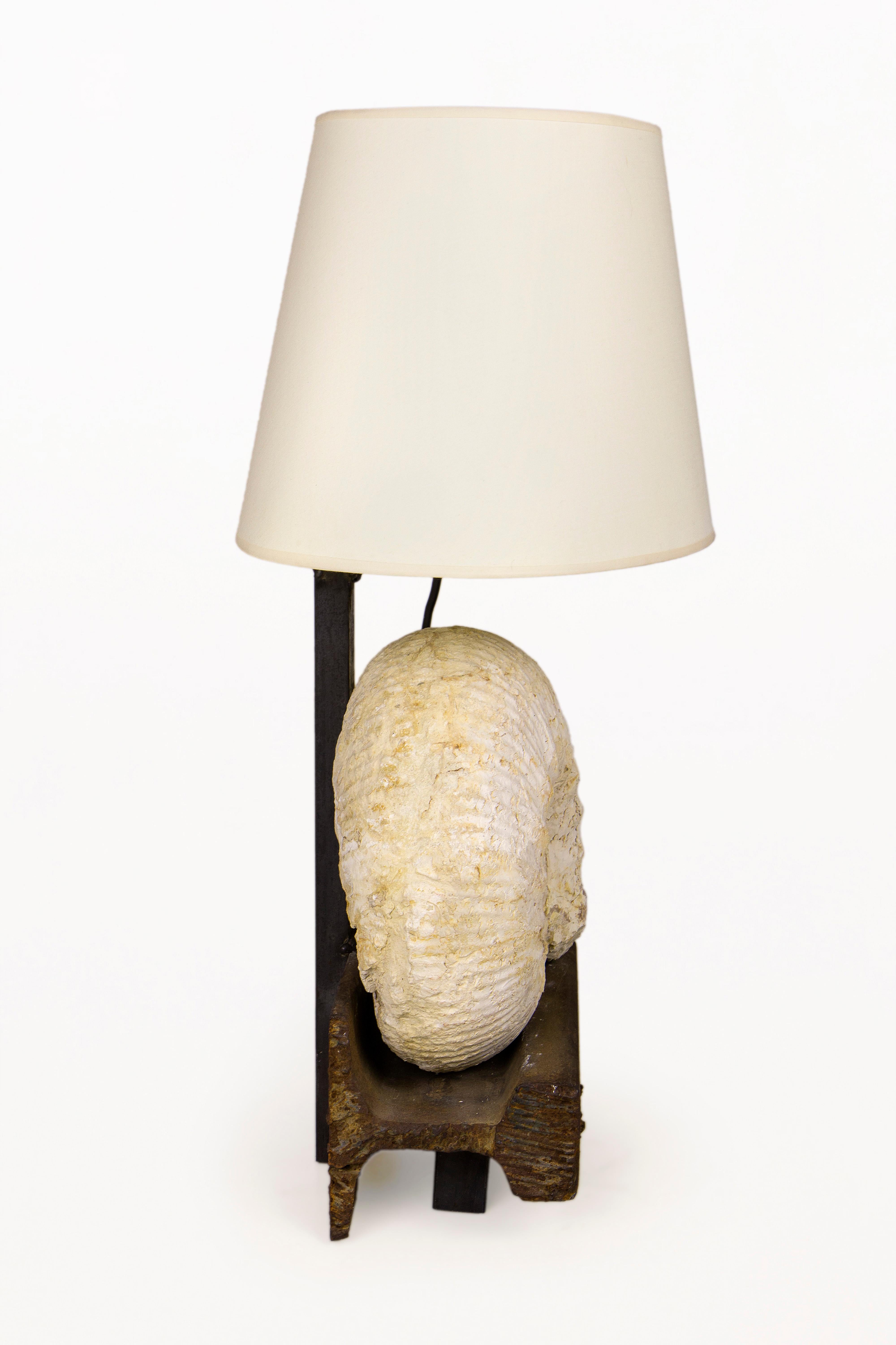 French Pair of Jean-Charles Moreux Table Lamps, circa 1940, France