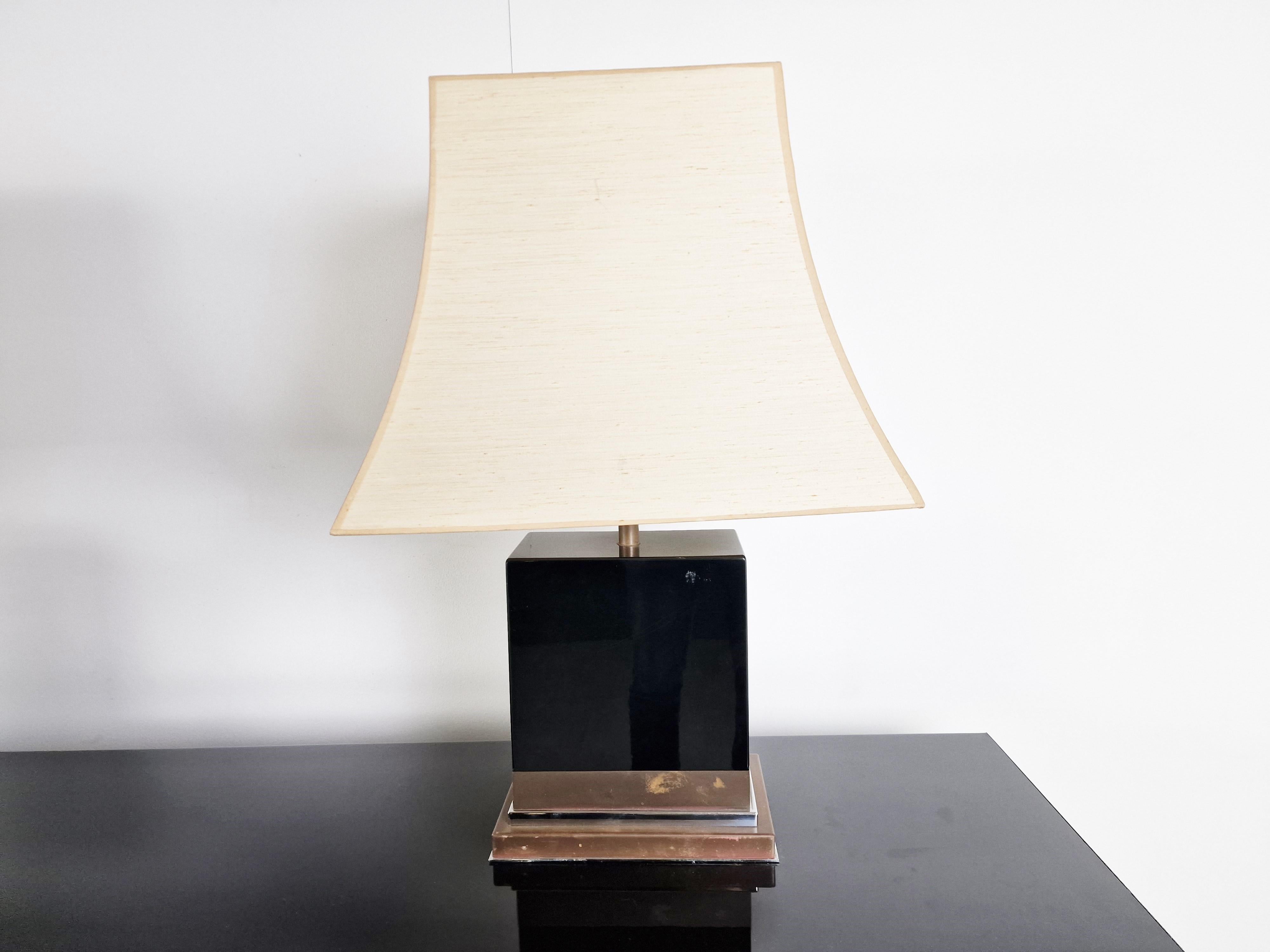 Late 20th Century Pair of Jean Claude Mahey table lamps, 1970s For Sale