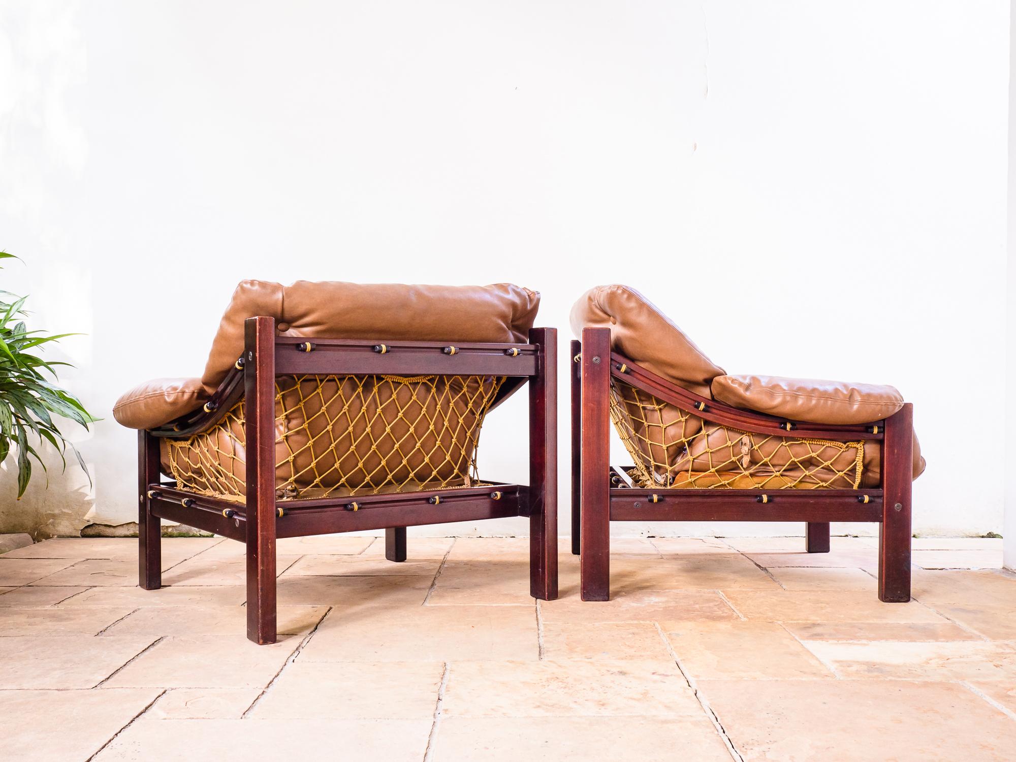 Mid-Century Modern Pair of Jean Gillon 