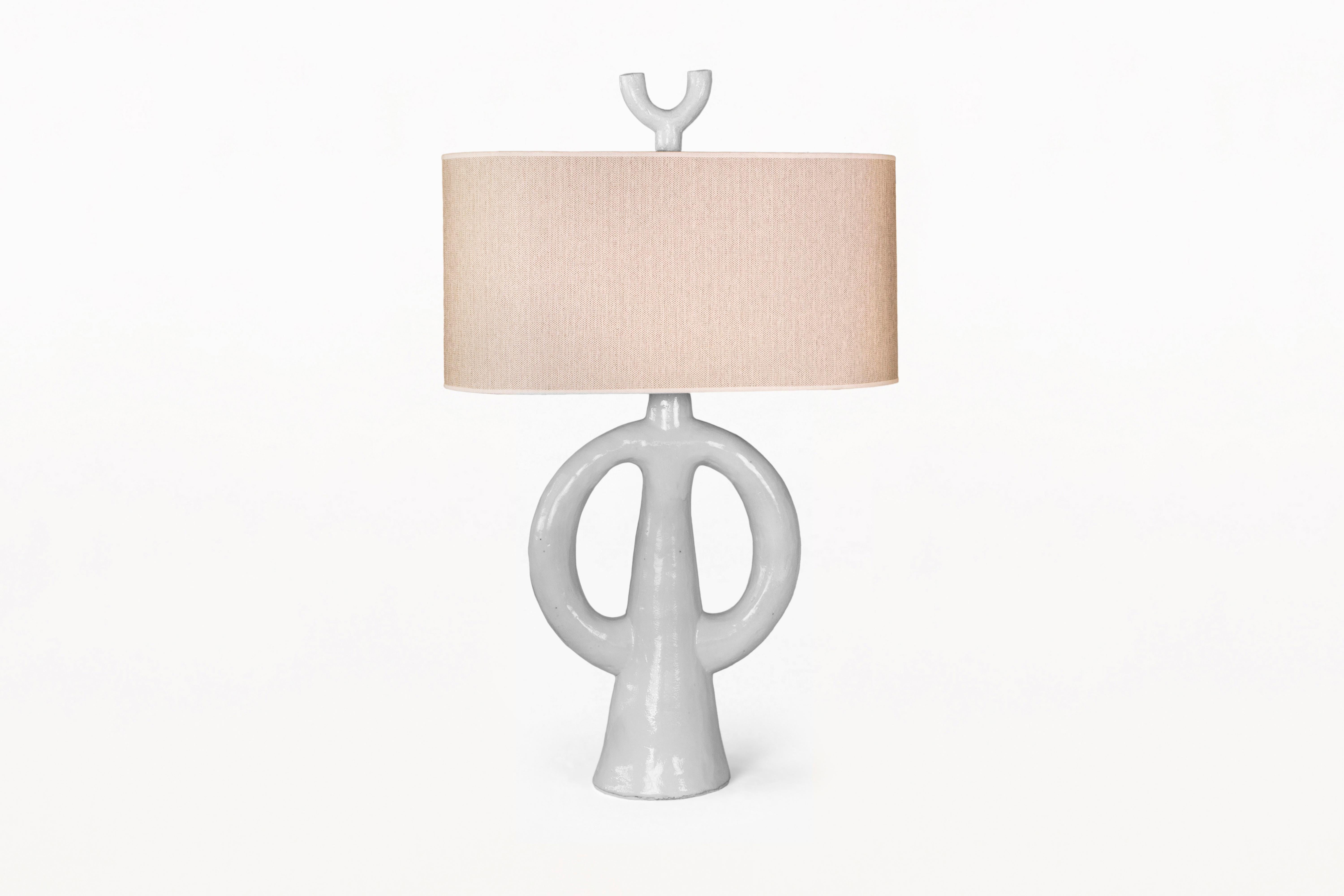 DESCRIPTION:
A pair of Jean-Jacques Darbaud Table Lamps 