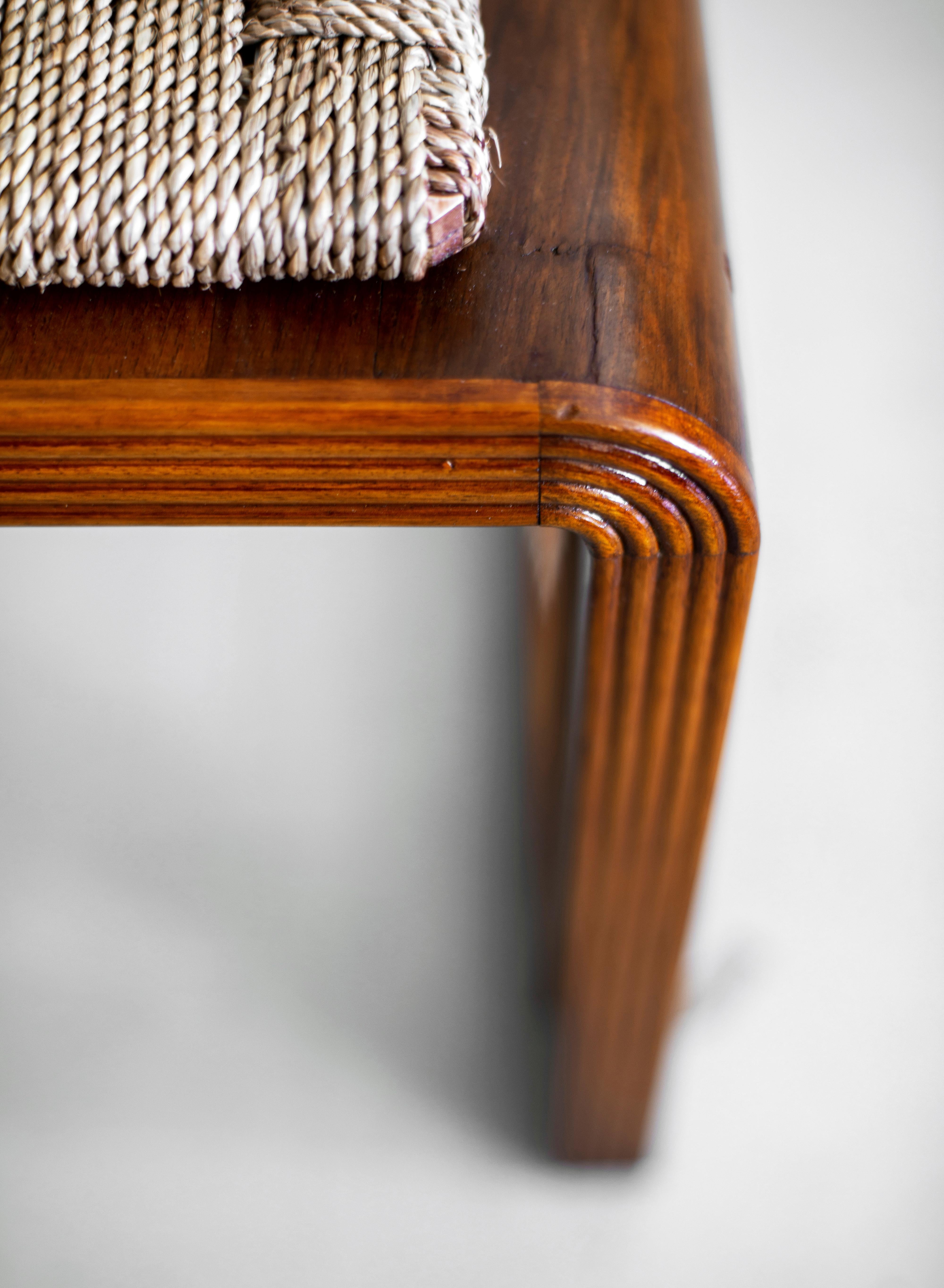 Mid-20th Century Pair of Jean Royere Style Stools