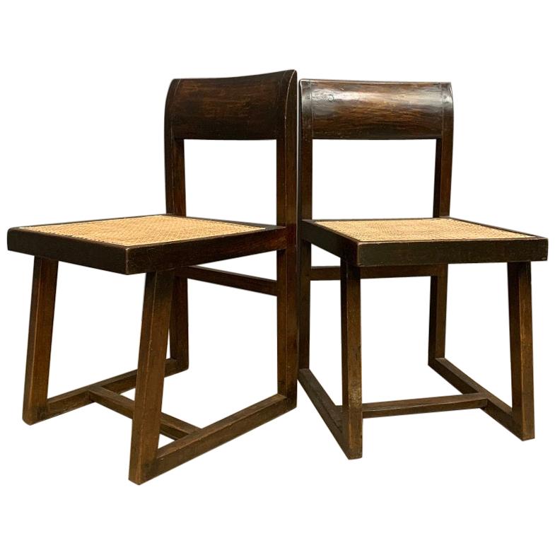 Pair of Jeanneret Box Chairs