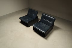 Pair of “Jeans Rondo” Easy Chairs by Erik Deforce for Hi-Plan, Belgium 1972