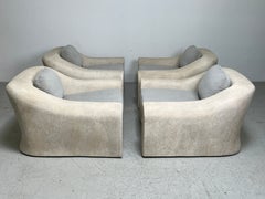 Pair of Jennifer Junior Lounge Chairs by Michael Taylor