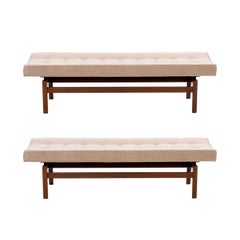 Pair of Jens Risom Benches