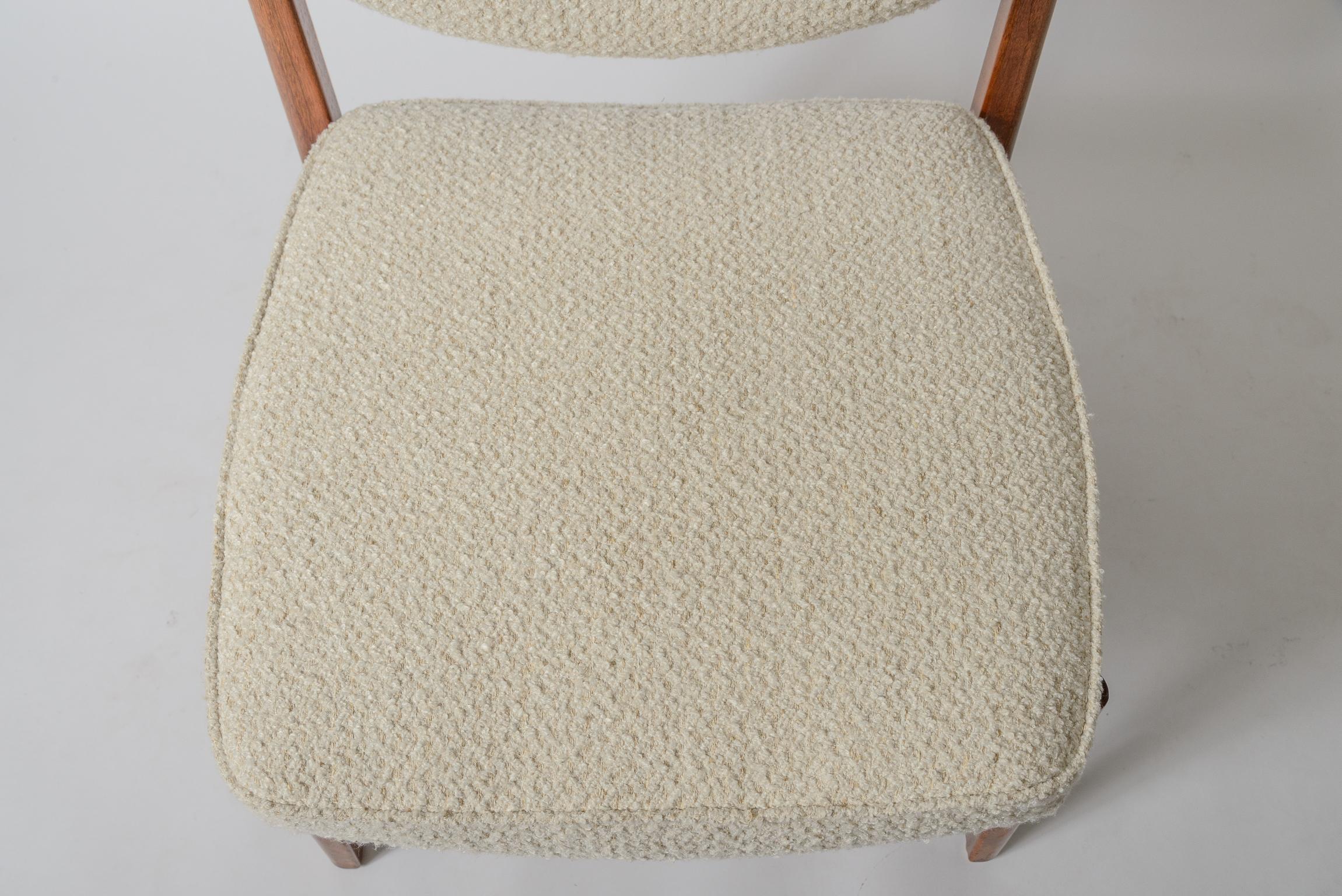 Mid-20th Century Pair of Jens Risom Chairs For Sale