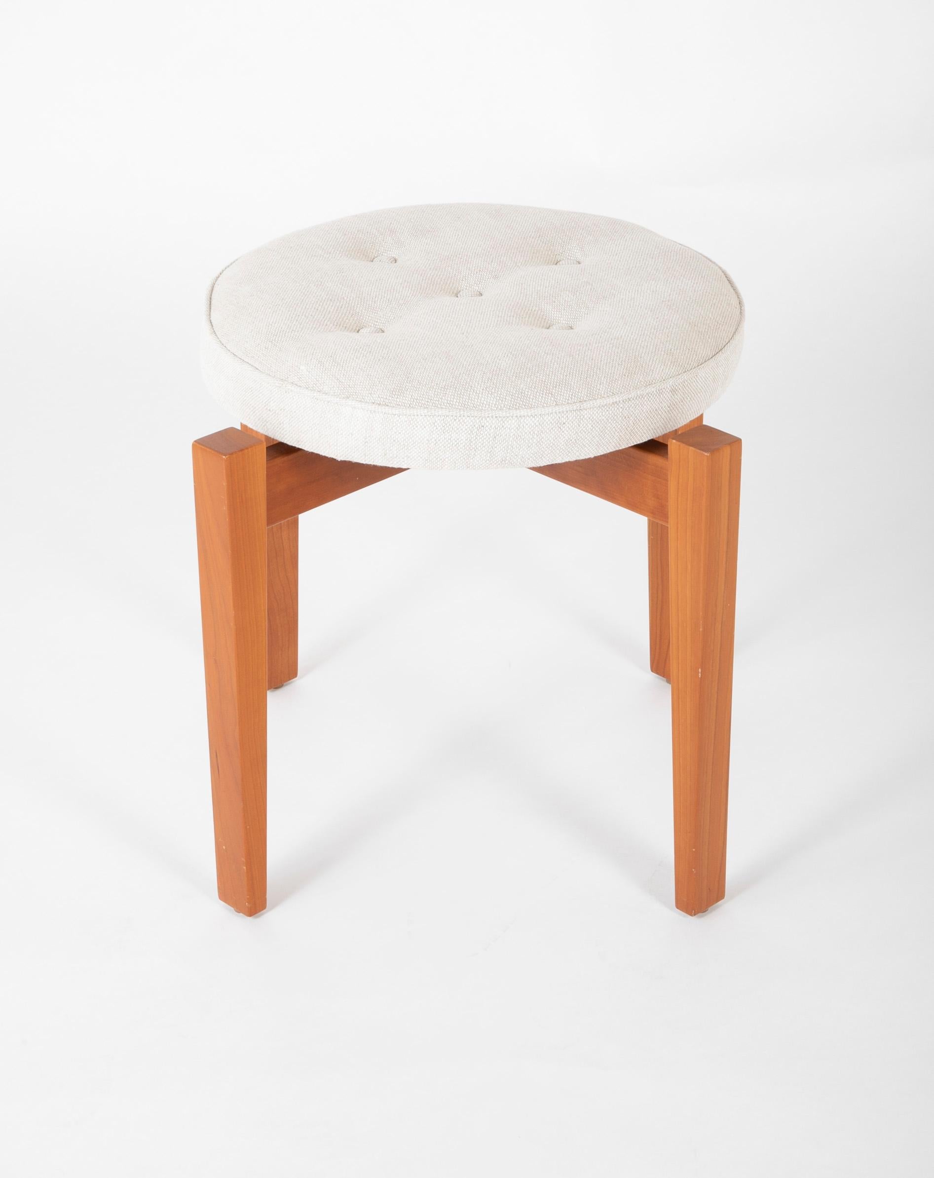 American Pair of Jens Risom for Pucci Stools