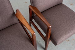 Pair of Jens Risom Mid-Century Modern Armchairs