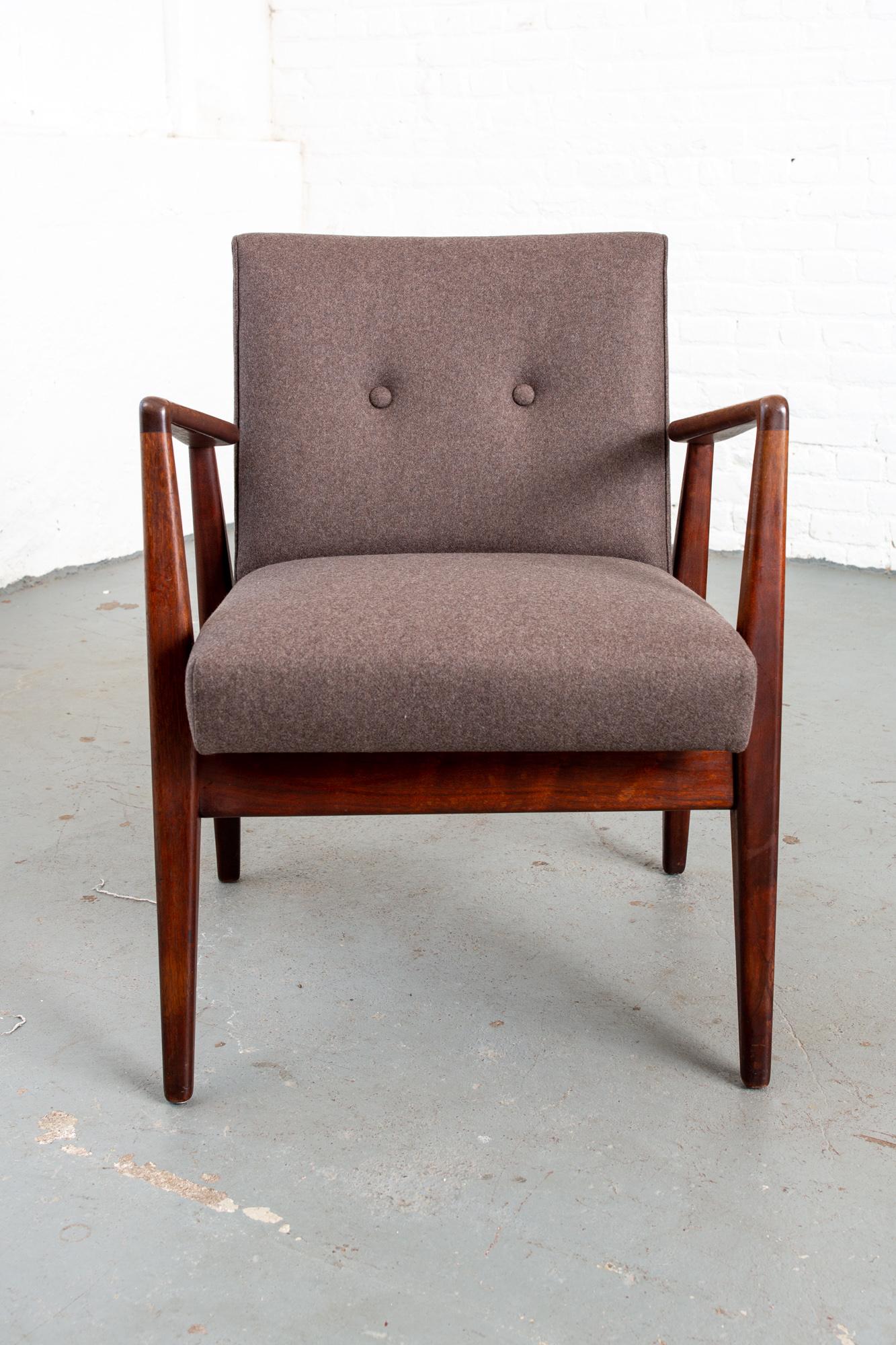 Paire de fauteuils Jens Risom mi-siècle moderne en vente 2
