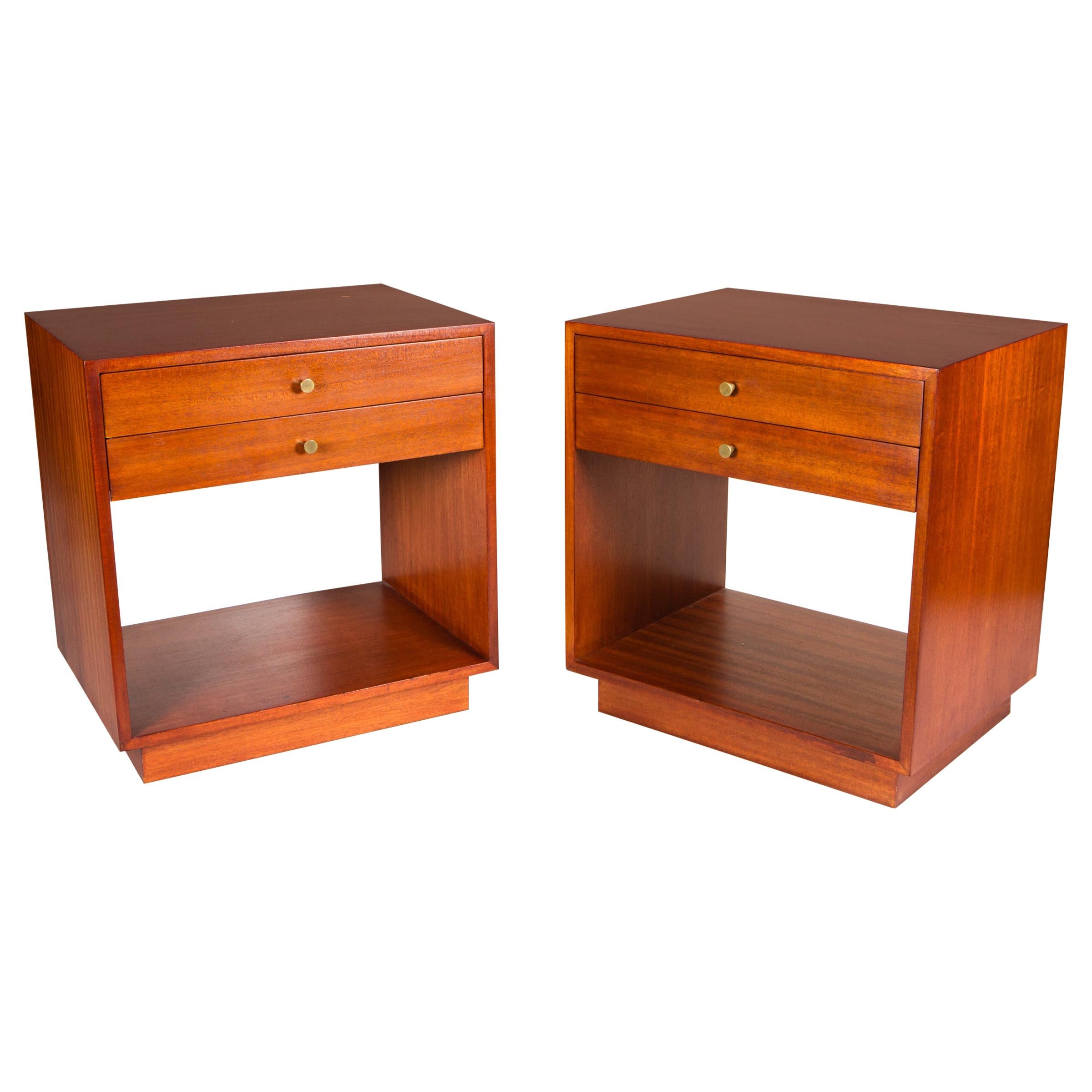 Pair of Jens Risom Side Tables