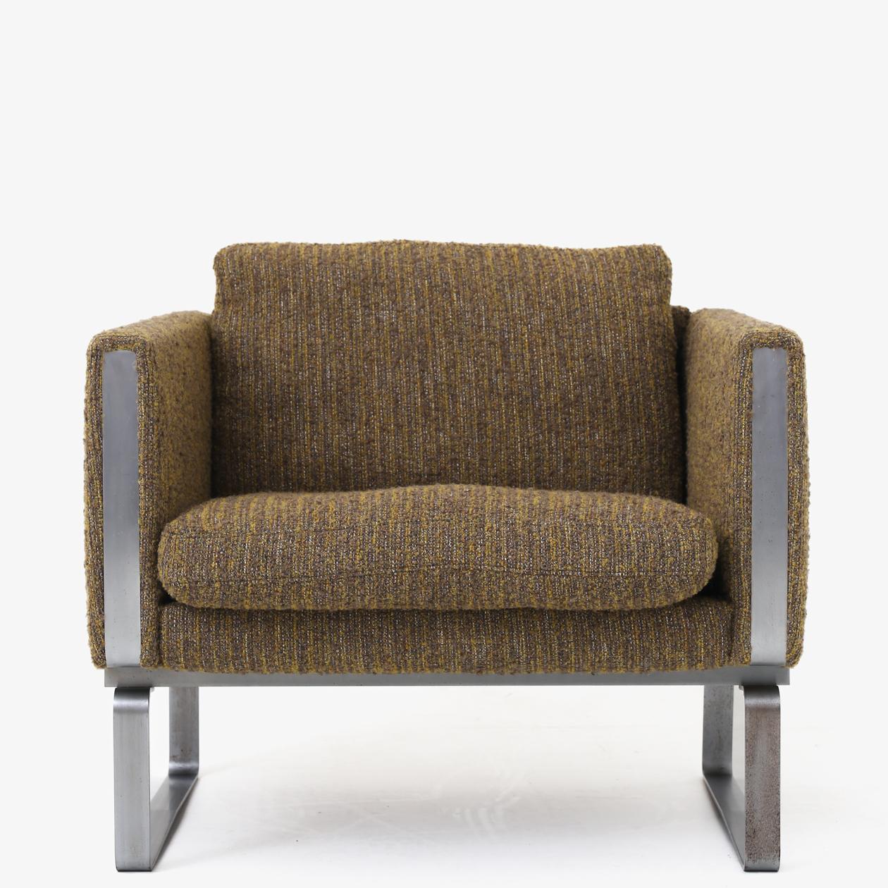 20ième siècle Paire de fauteuils JH 801 par Hans J. Wegner