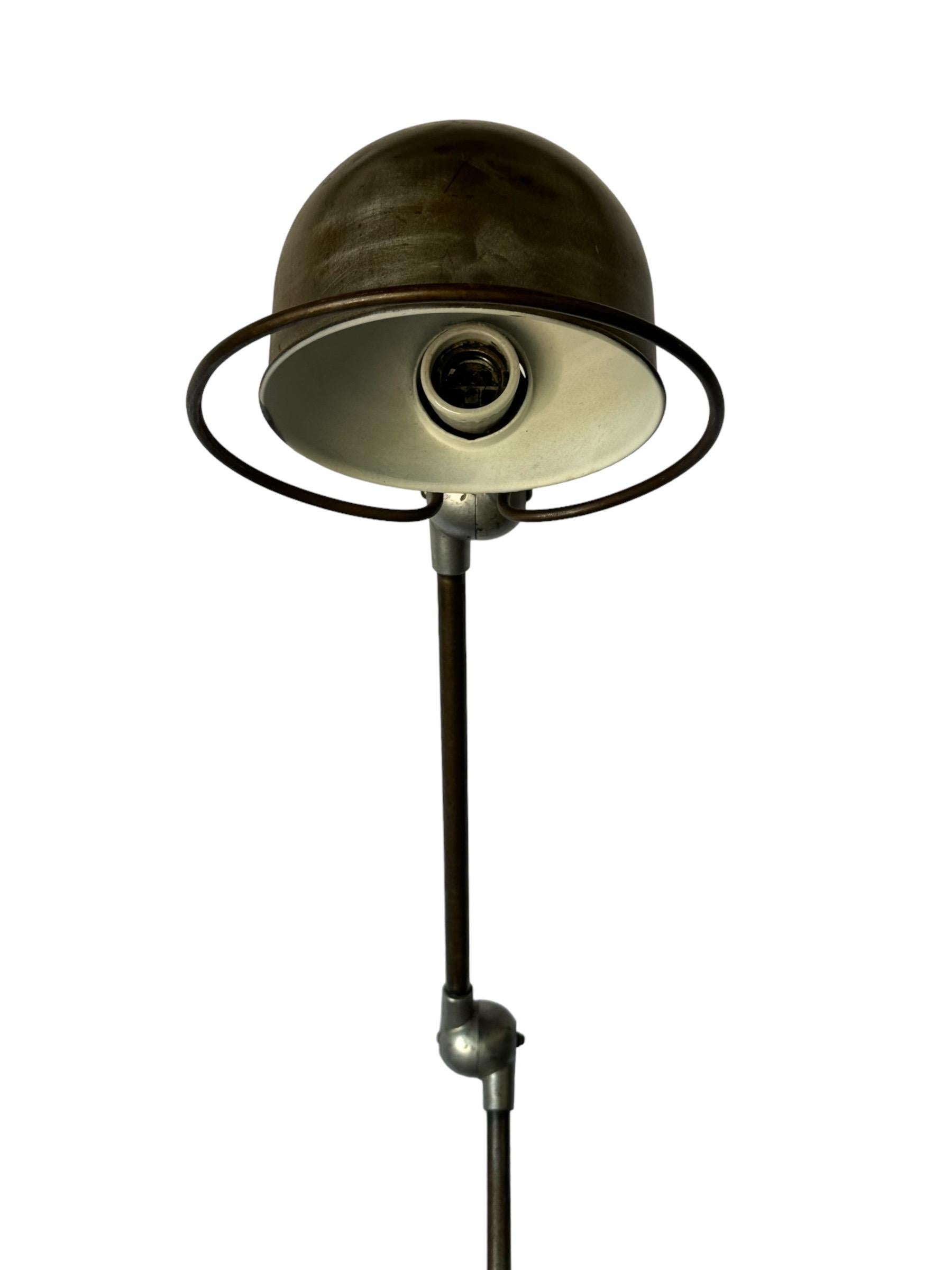 20th Century Pair of Jielde Industrial Table Lamps