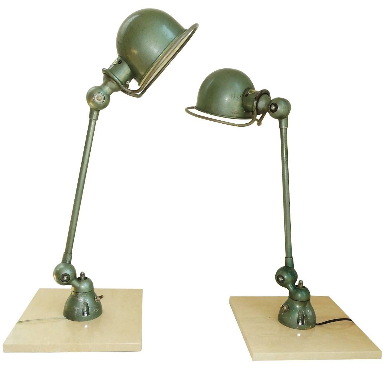 Pair of Jieldé Table Lamps