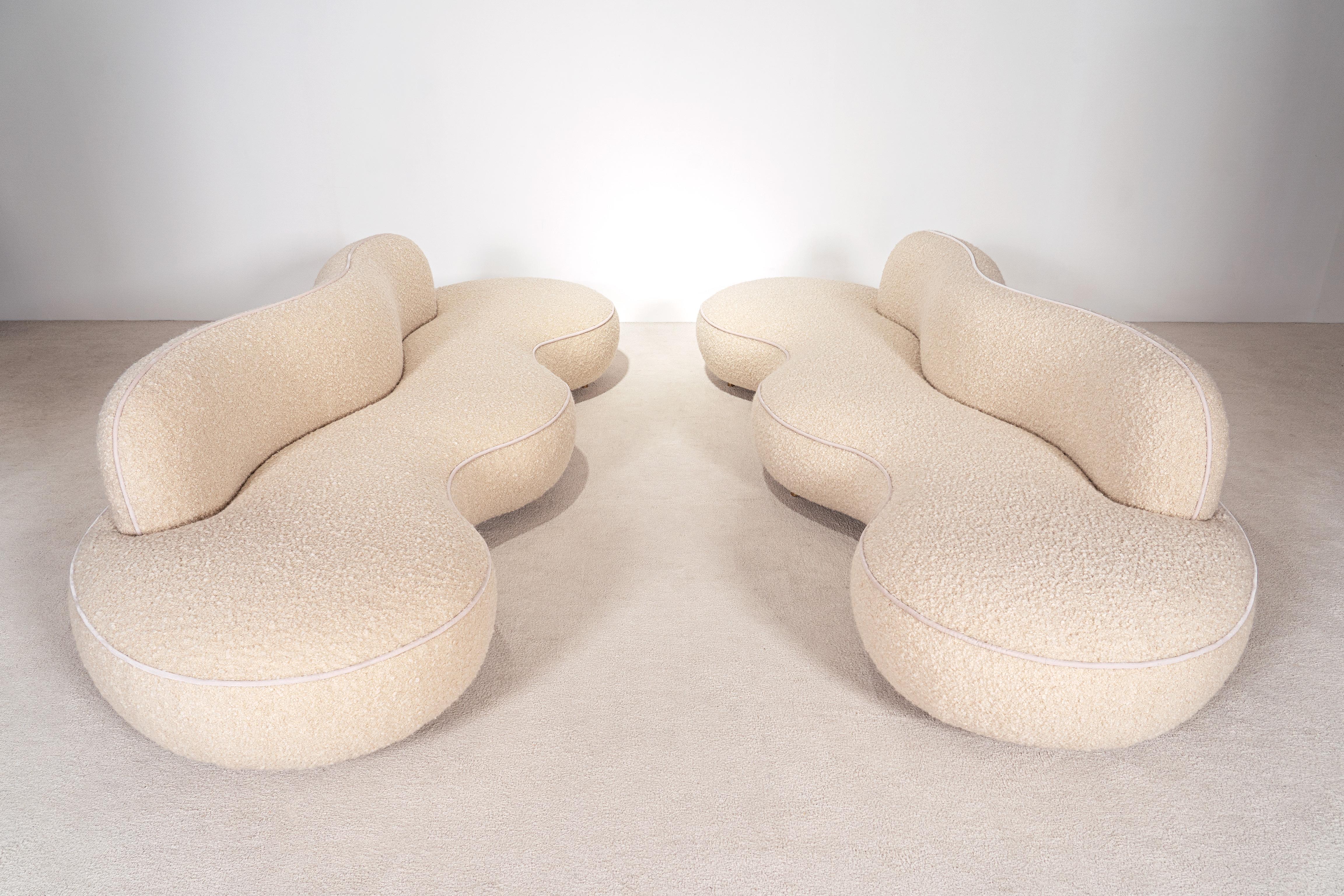 Pair of Jim Sofas by Proisy Studio In New Condition For Sale In Paris, FR
