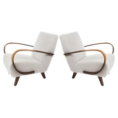 Pair of Jindřich Halabala Armchairs