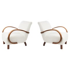 Pair of Jindřich Halabala Armchairs