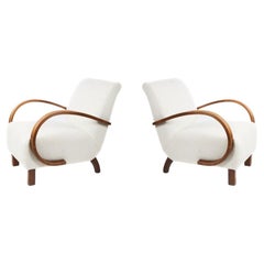 Pair of Jindřich Halabala Armchairs