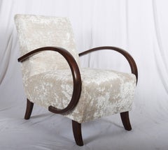 Pair of Jindrich Halabala Art Deco Armchairs