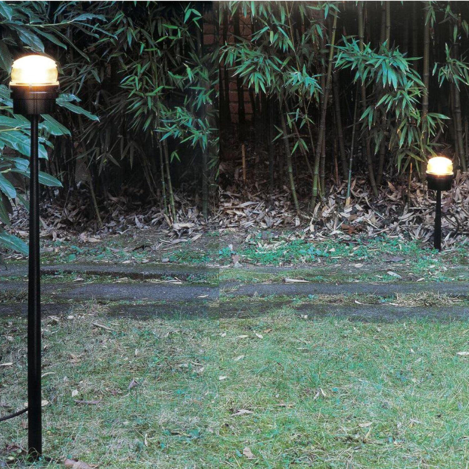 Pair of Joe Colombo 'Fresnel' Outdoor Wall Lamps in Grey for Oluce For Sale 6