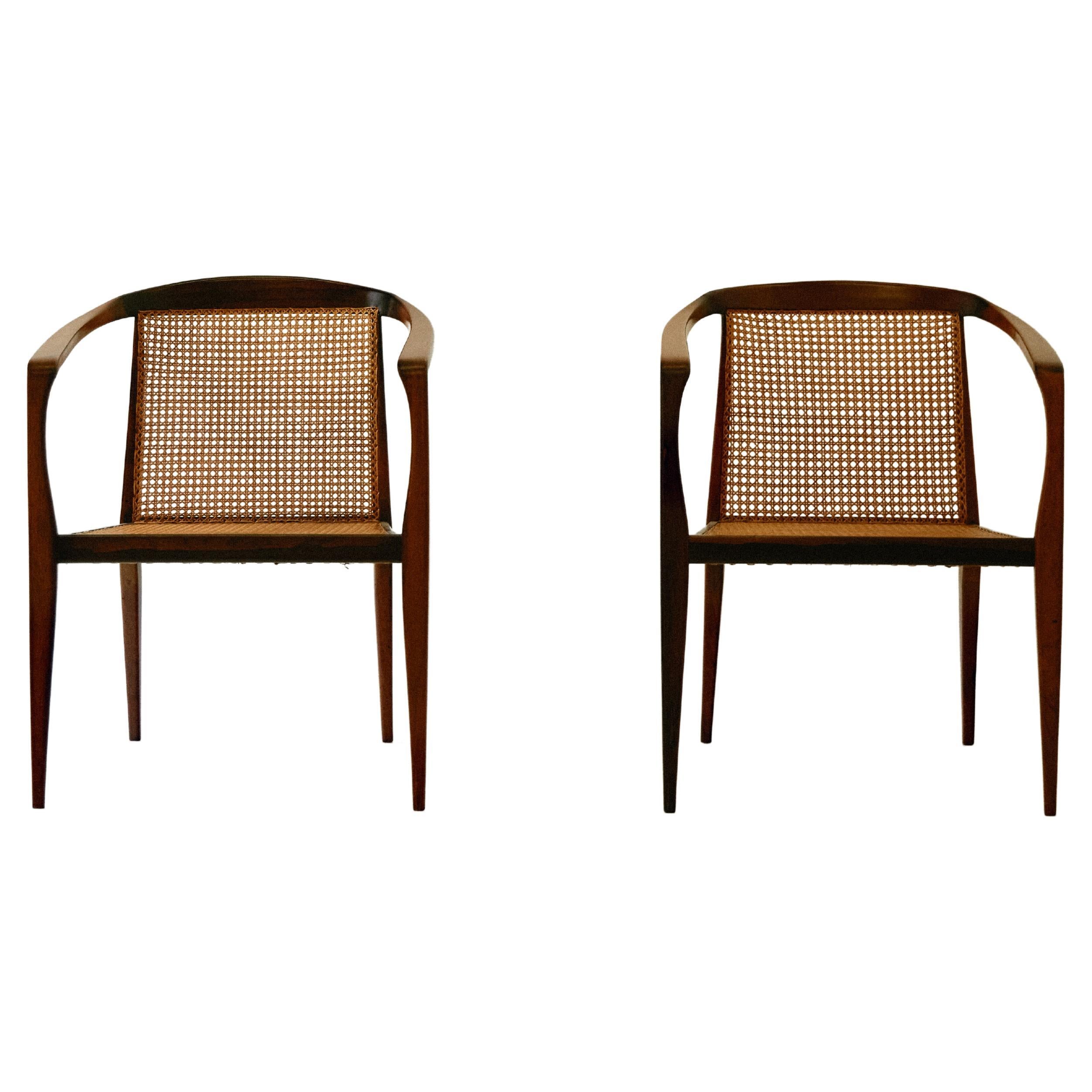 Pair of John Graz Armchairs