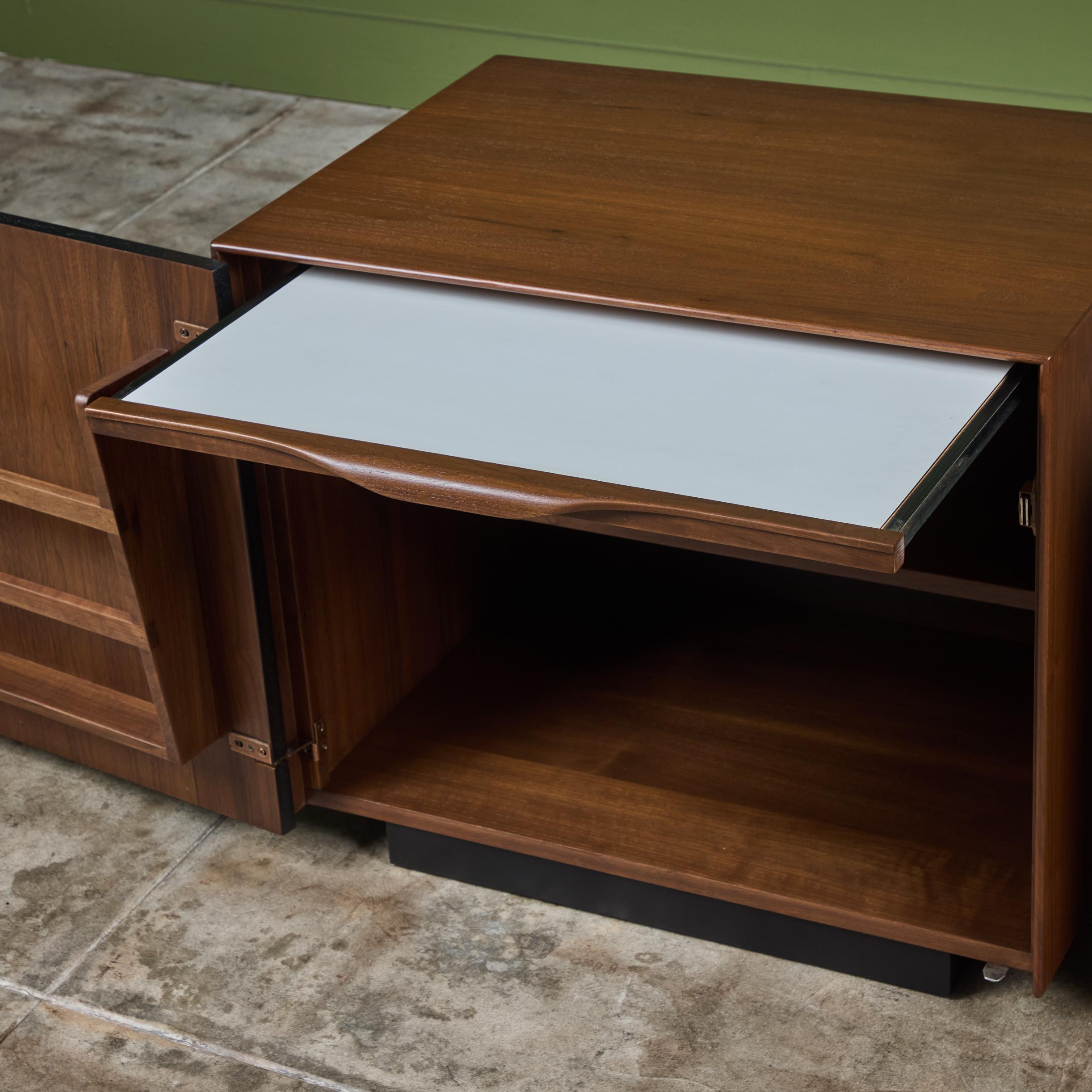 Pair of John Kapel Nightstands for Glenn of California 5
