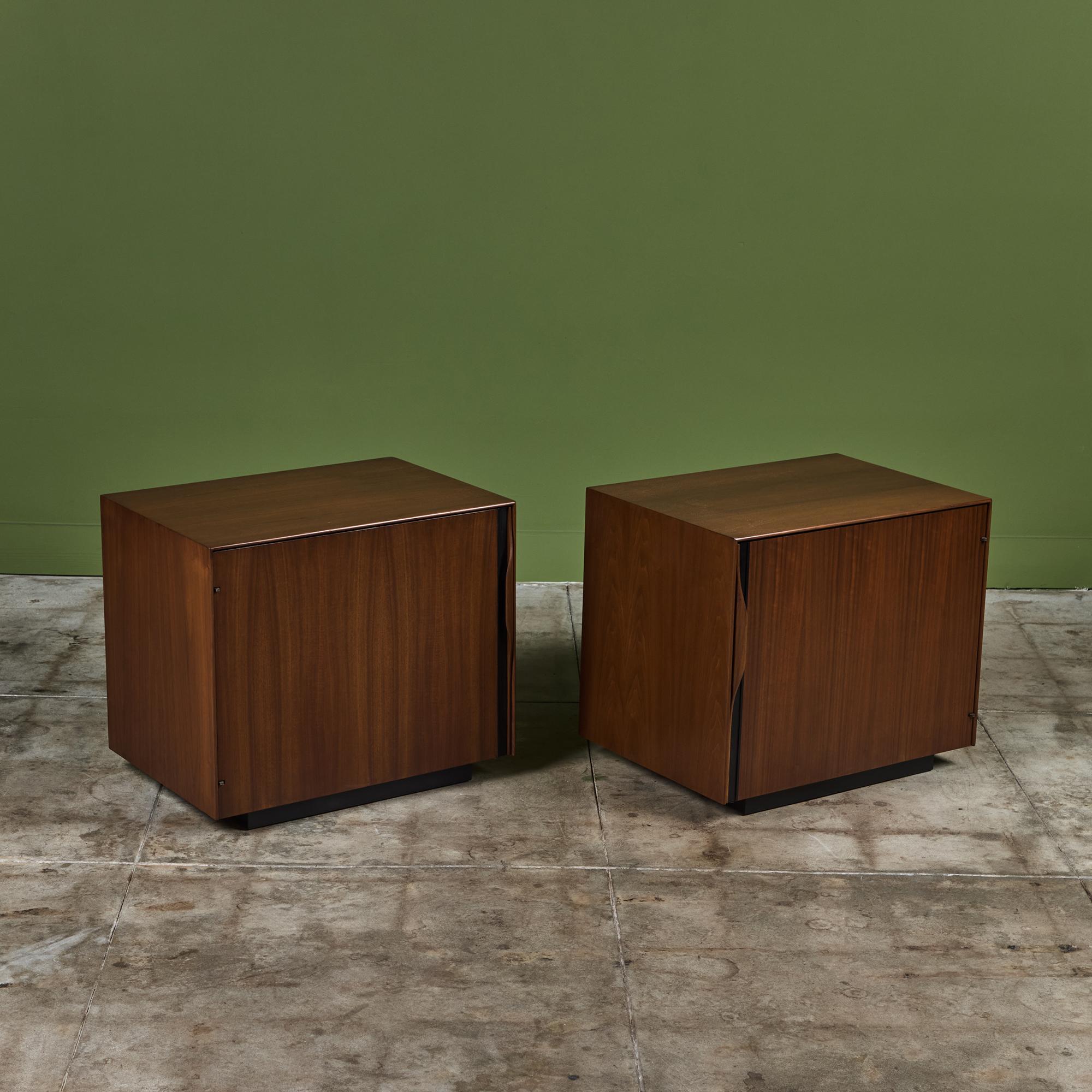 Mid-Century Modern Pair of John Kapel Nightstands for Glenn of California