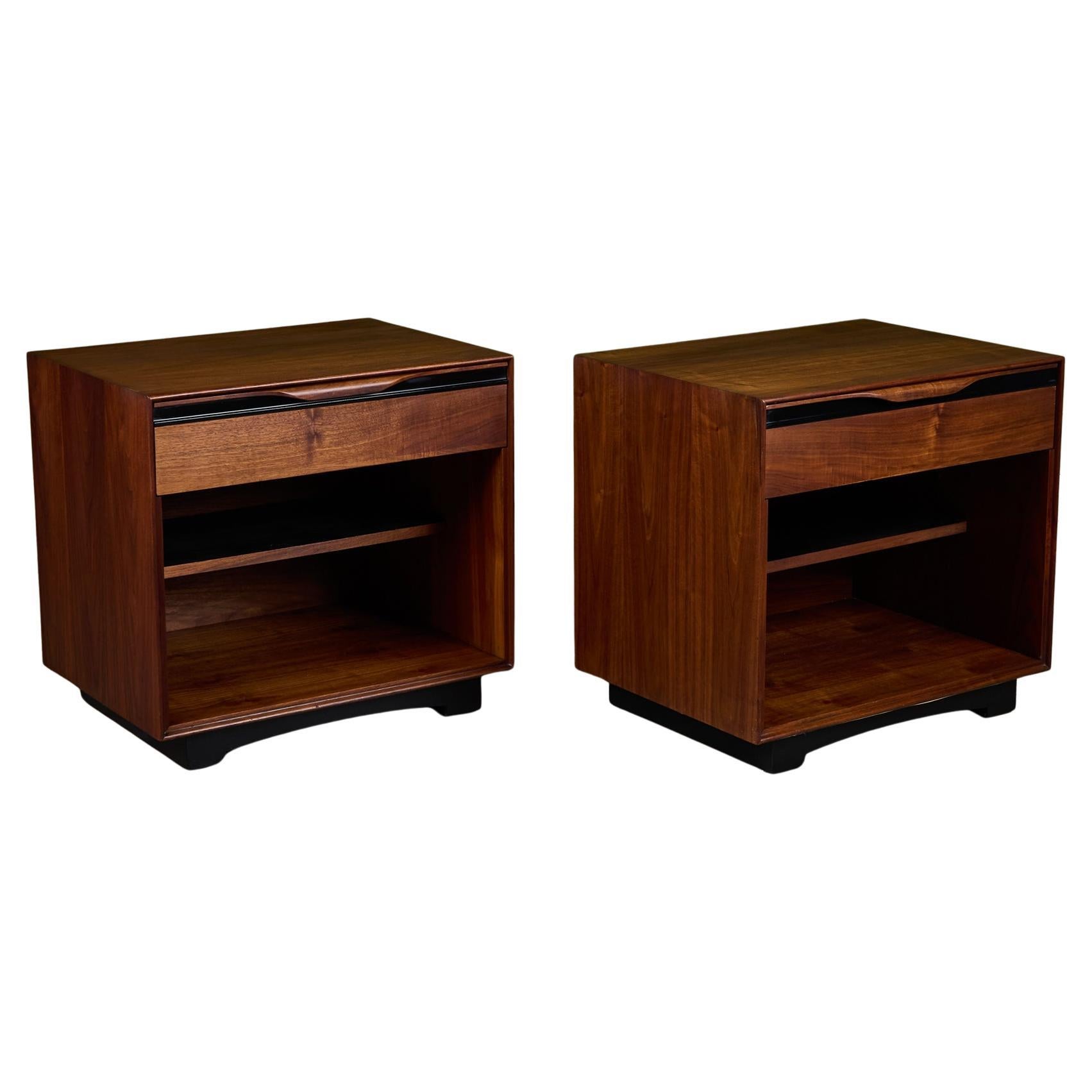 Pair of John Kapel Nightstands for Glenn of California For Sale