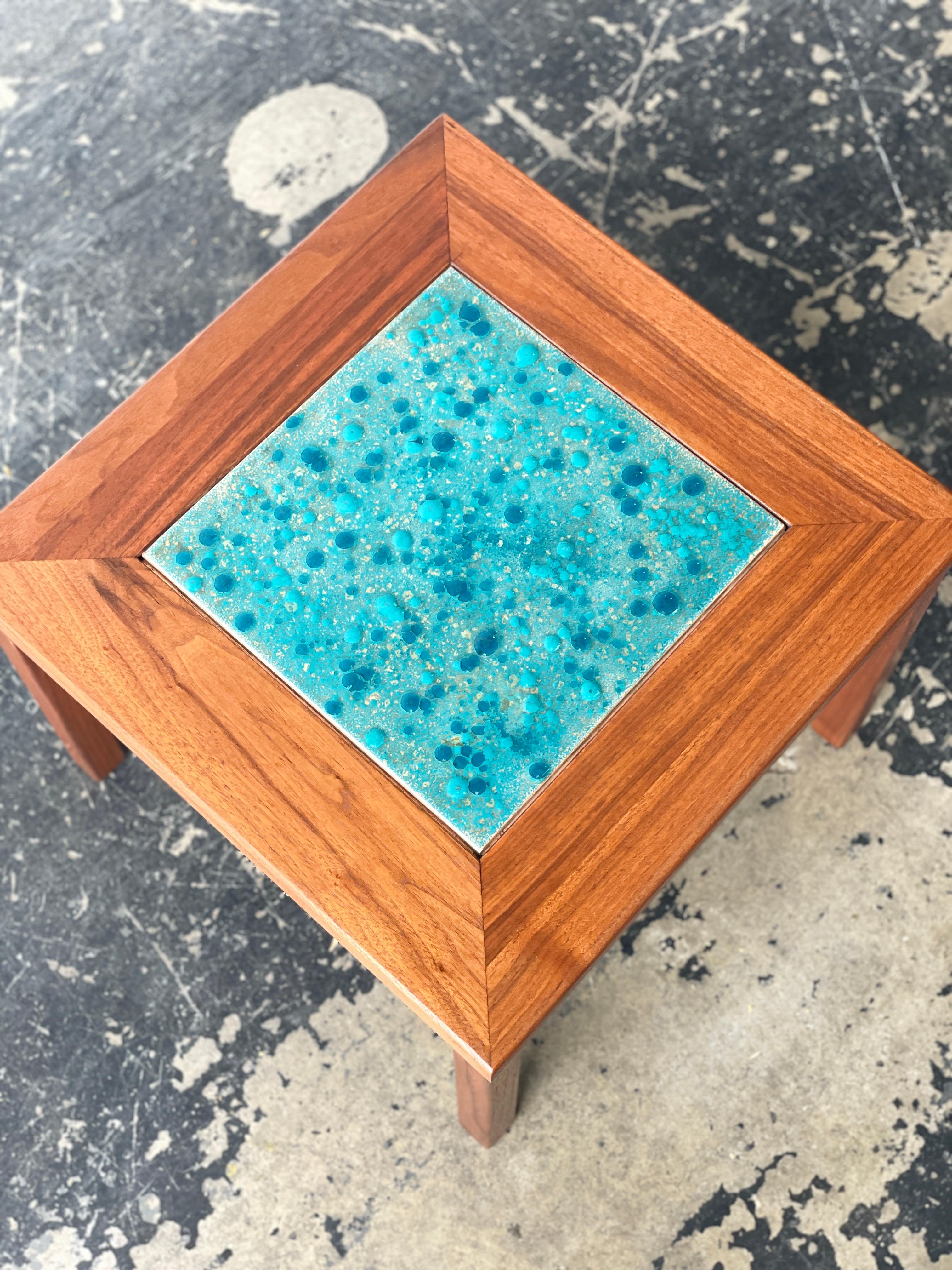 Pair of John Keal for Brown Saltman 'Constellation' End Tables 1