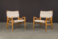 Pair of John Keal for Brown Saltman Sculptural Lounge Chairs, circa 1954
