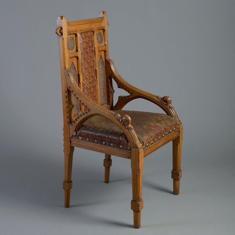 Pair of John Pollard Seddon Armchairs For Sale at 1stDibs