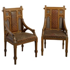 Pair of John Pollard Seddon Armchairs