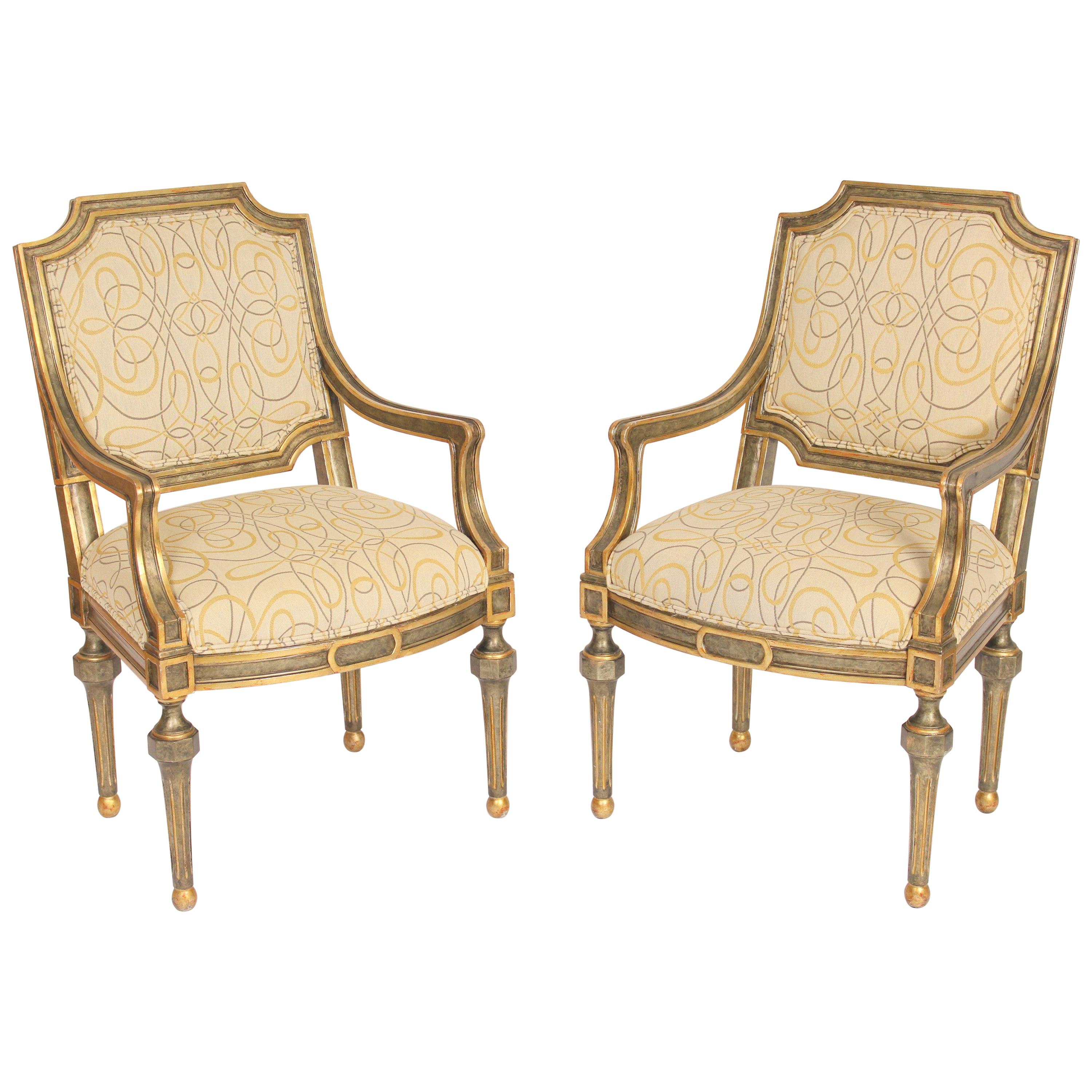 Pair of Wonderfully Decorated Traditional Pakistani Chairs at 1stDibs