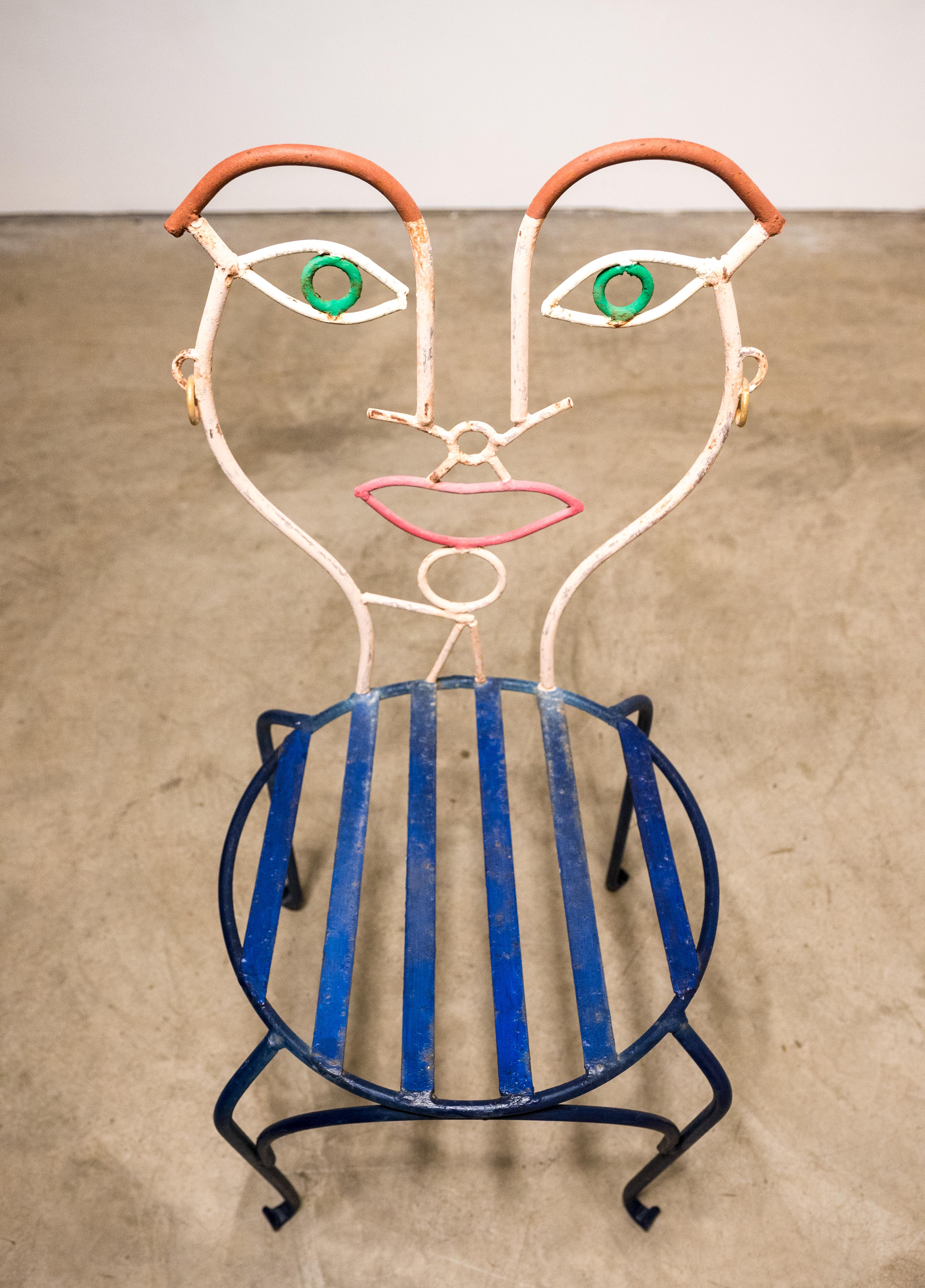 Pair of John Risley Abstract Chairs 2