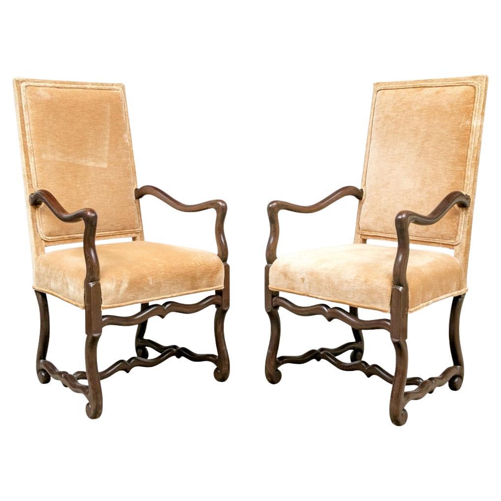 Pareja De Sillones John Roselli Estilo Luis XIV