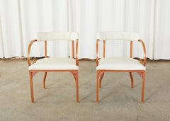 Pareja de Sillones de platillos John Van Koert para Troy Sunshade