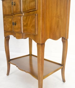 Pair of John Widdicomb Cherry Two Drawers Night Stands End Side Bed Tables MINT!