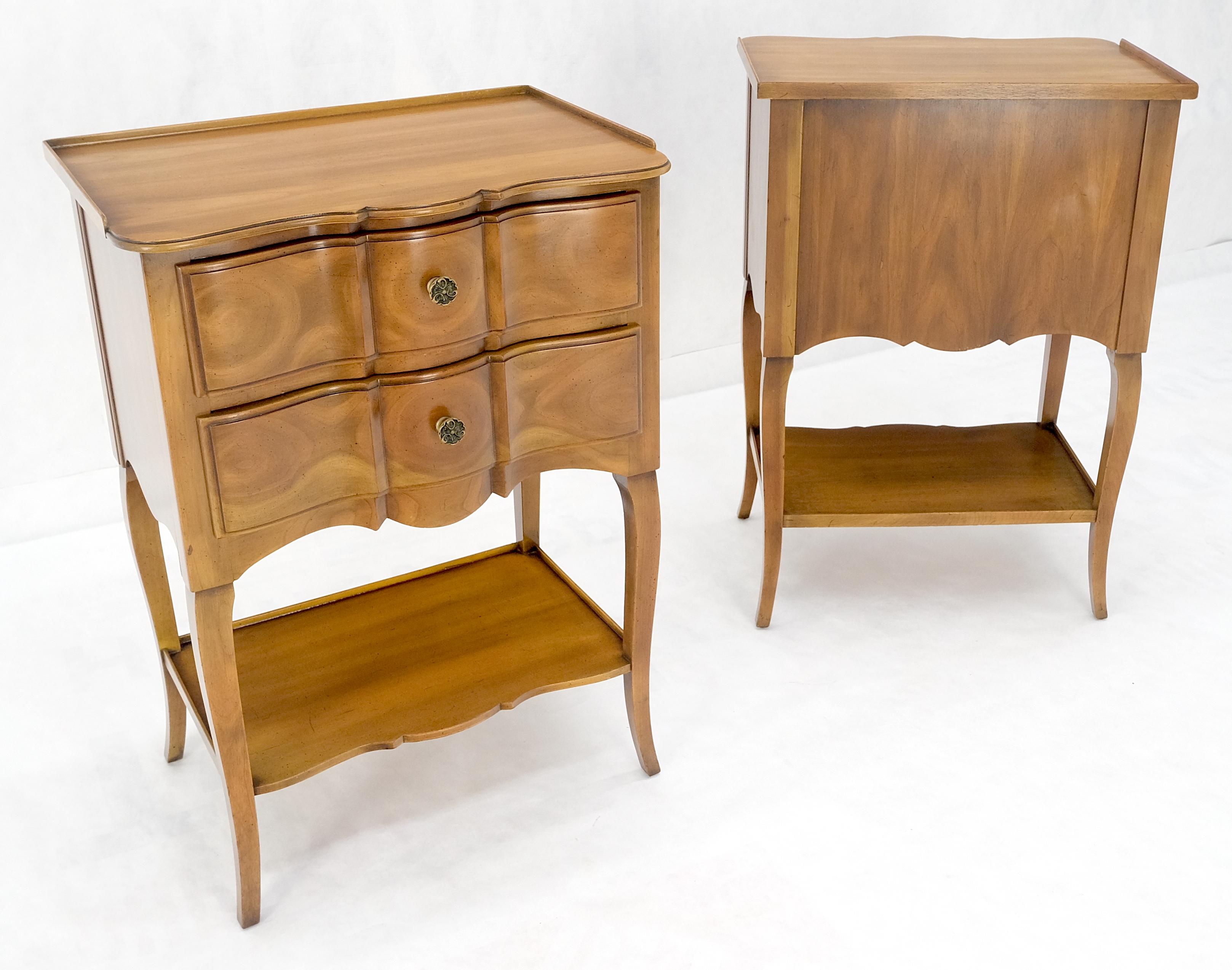 Laccato Coppia di comodini a due cassetti John Widdicomb MINT! in vendita