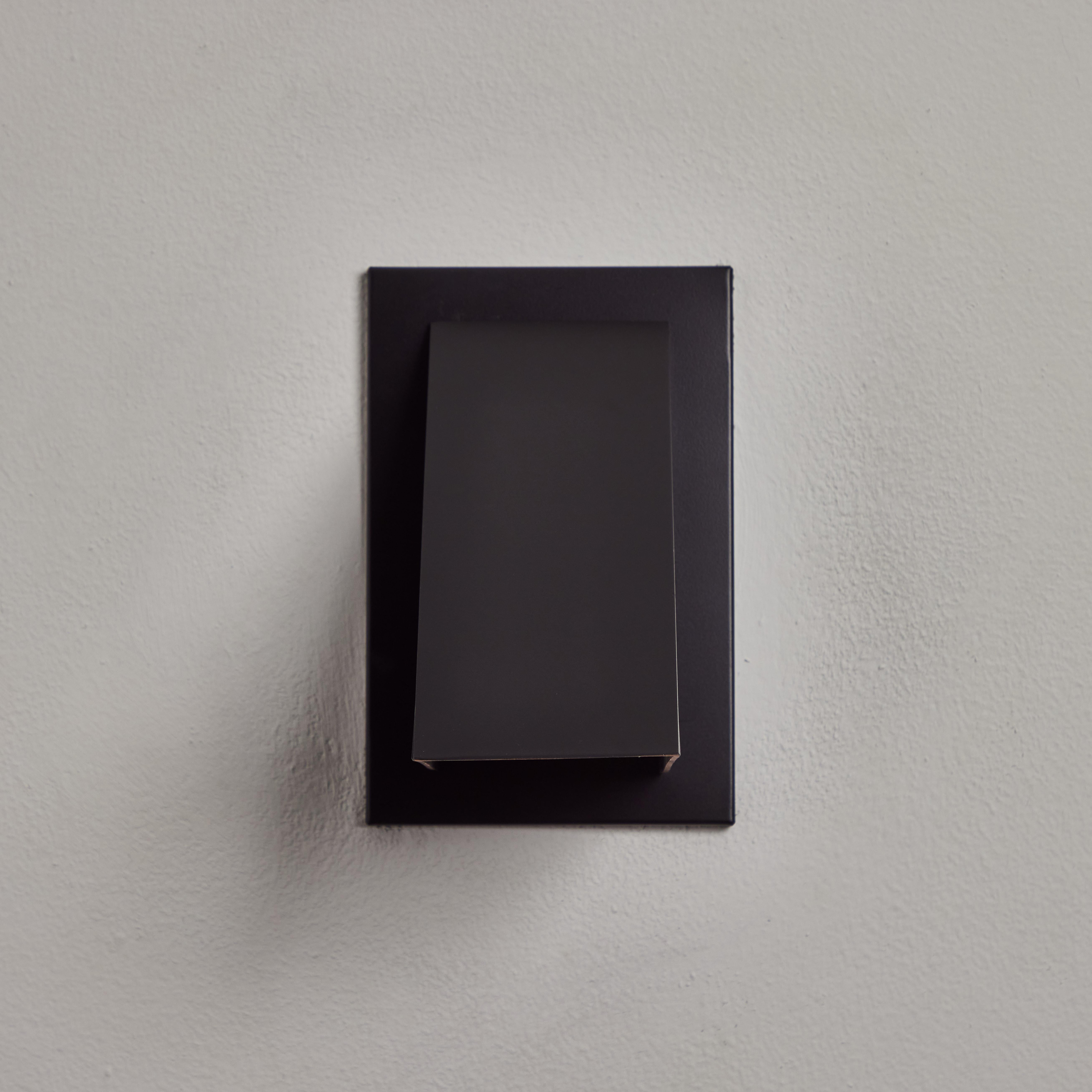 Pair of Jonas Bohlin 'Oxid' Wall Lights for Örsjö in Black For Sale 3