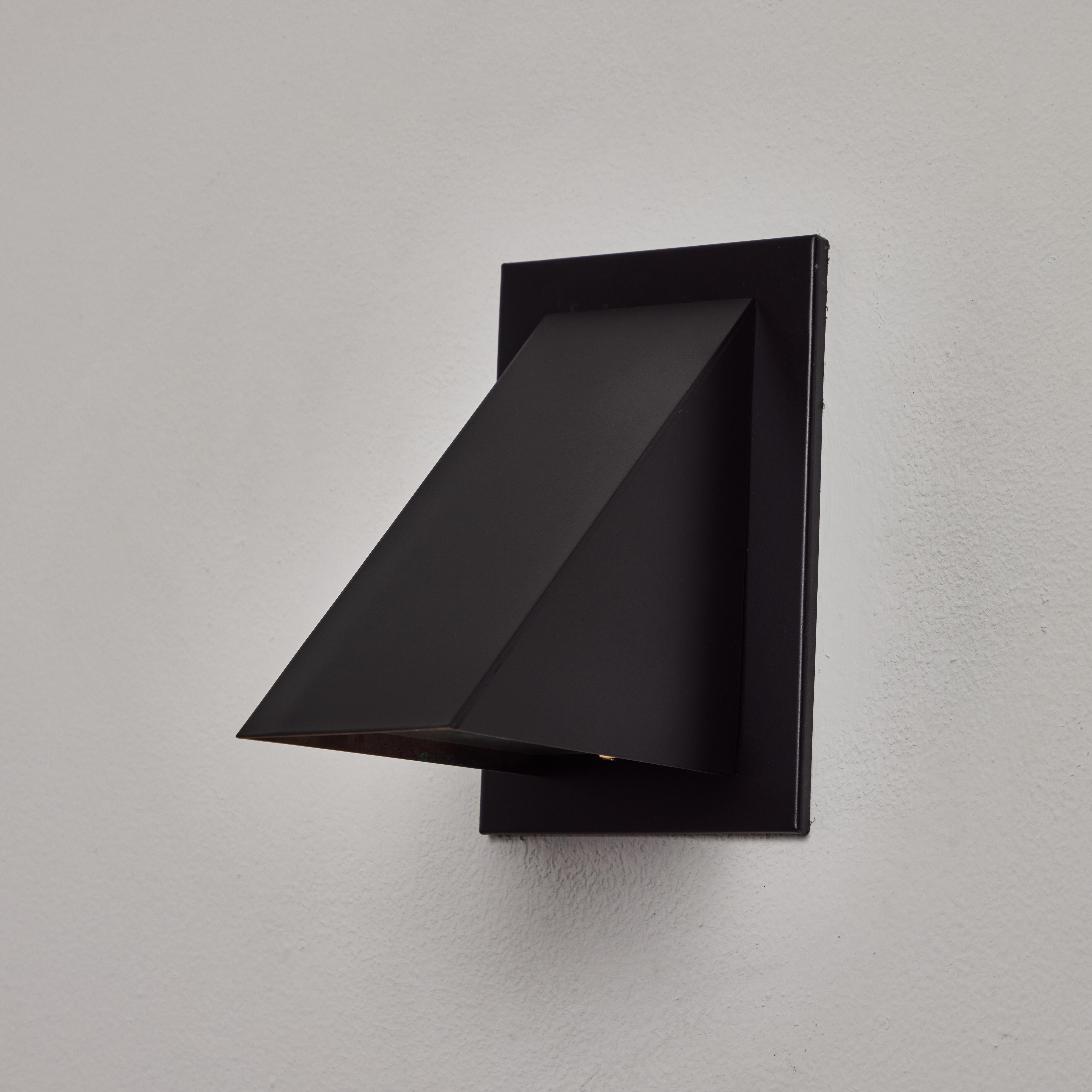 Pair of Jonas Bohlin 'Oxid' Wall Lights for Örsjö in Black For Sale 4