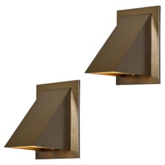 Pair of Jonas Bohlin 'Oxid' Wall Lights for Örsjö in Painted Brown