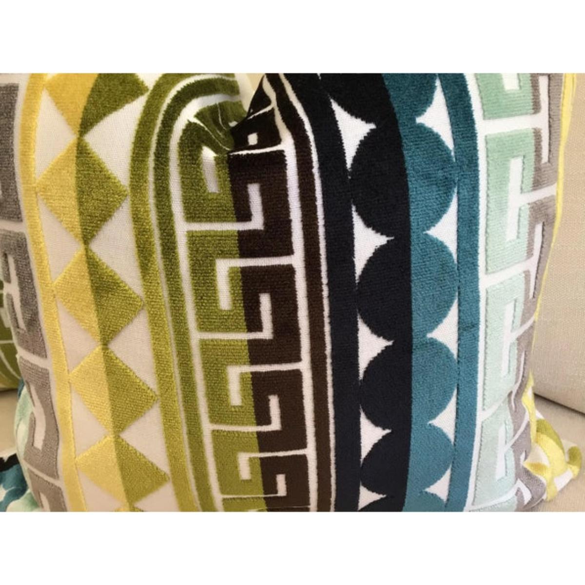 Americano Coppia di cuscini in piuma d'oca 