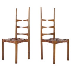 Pair of Jordi Villanova Billar Mediterranean Modern Chairs, Spain 60s