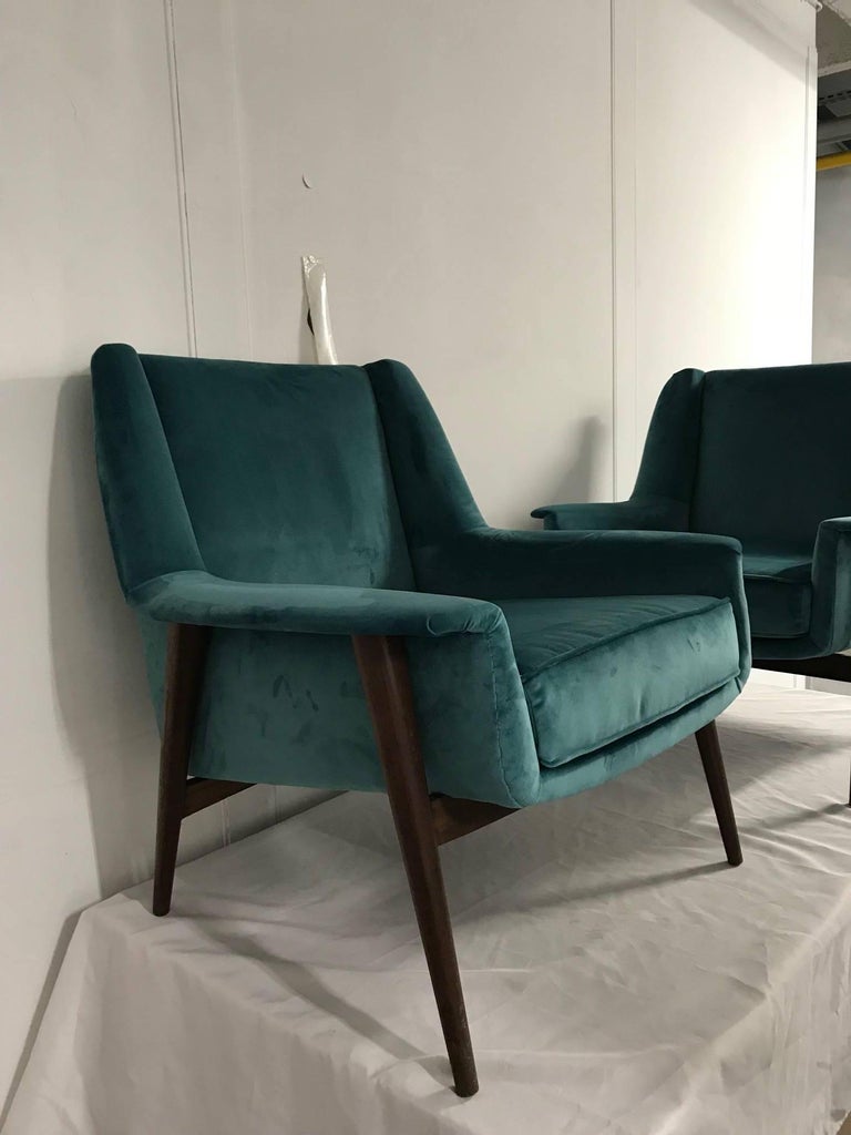Pair of José Espinho Armchairs, Portugal, 1960s at 1stDibs