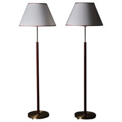 Paire de lampadaires Josef Frank modèle '2148' pour Svenskt Tenn, Suède, années 1950