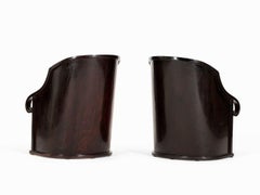 Paar Clubsessel aus Buche der Wiener Sezession von Josef Hoffmann, um 1913