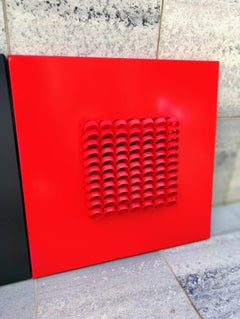 Pair of Josep Navarro Metal Wall Sculpture by Disform, circa 1974