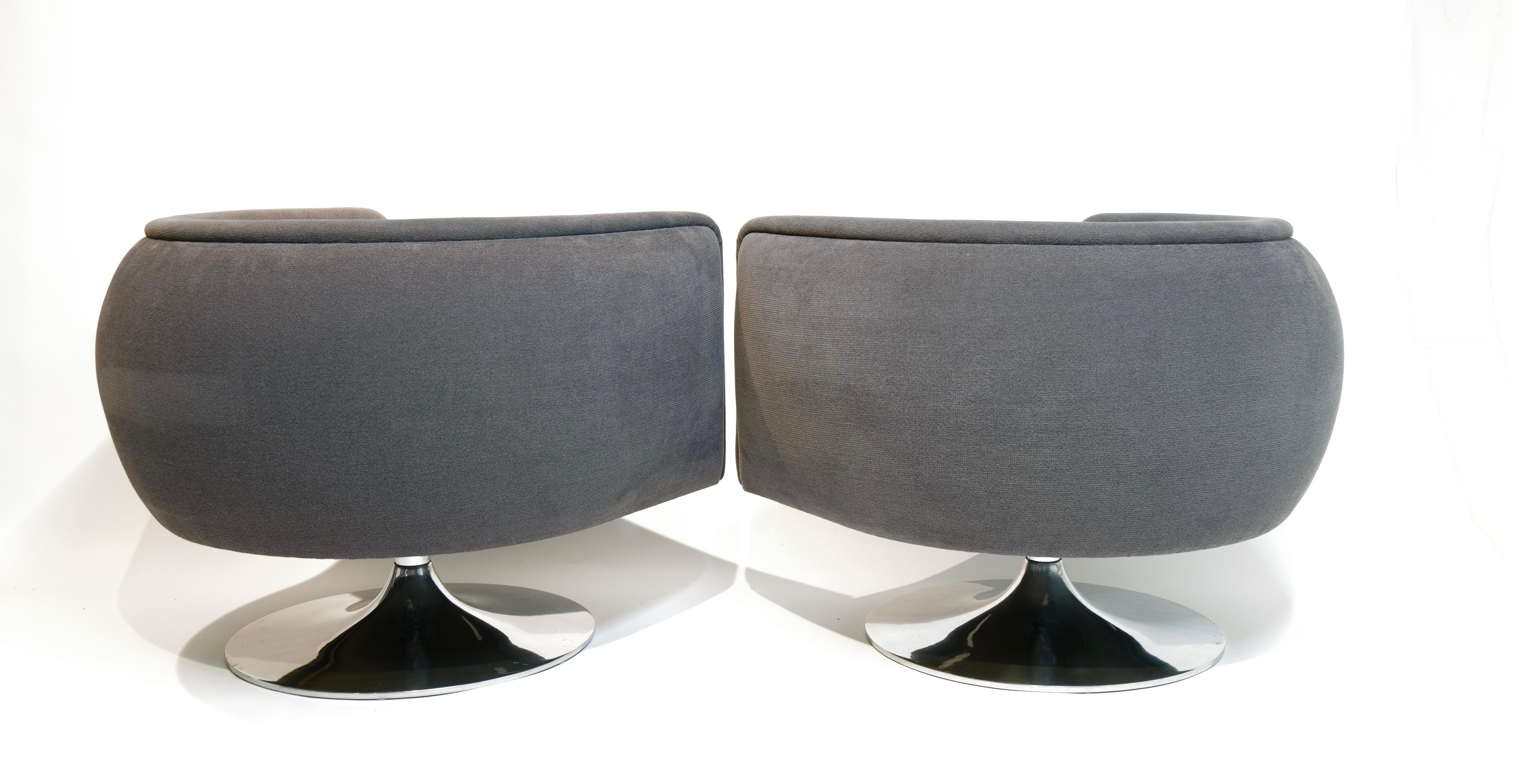 Américain Paire de chaises longues réglables Joseph D'Urso pour Knoll en vente