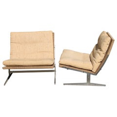 Pair of Jørgen Kastholm & Preben Fabricius Chairs Model Bo-561 by Bo-Ex, Denmark