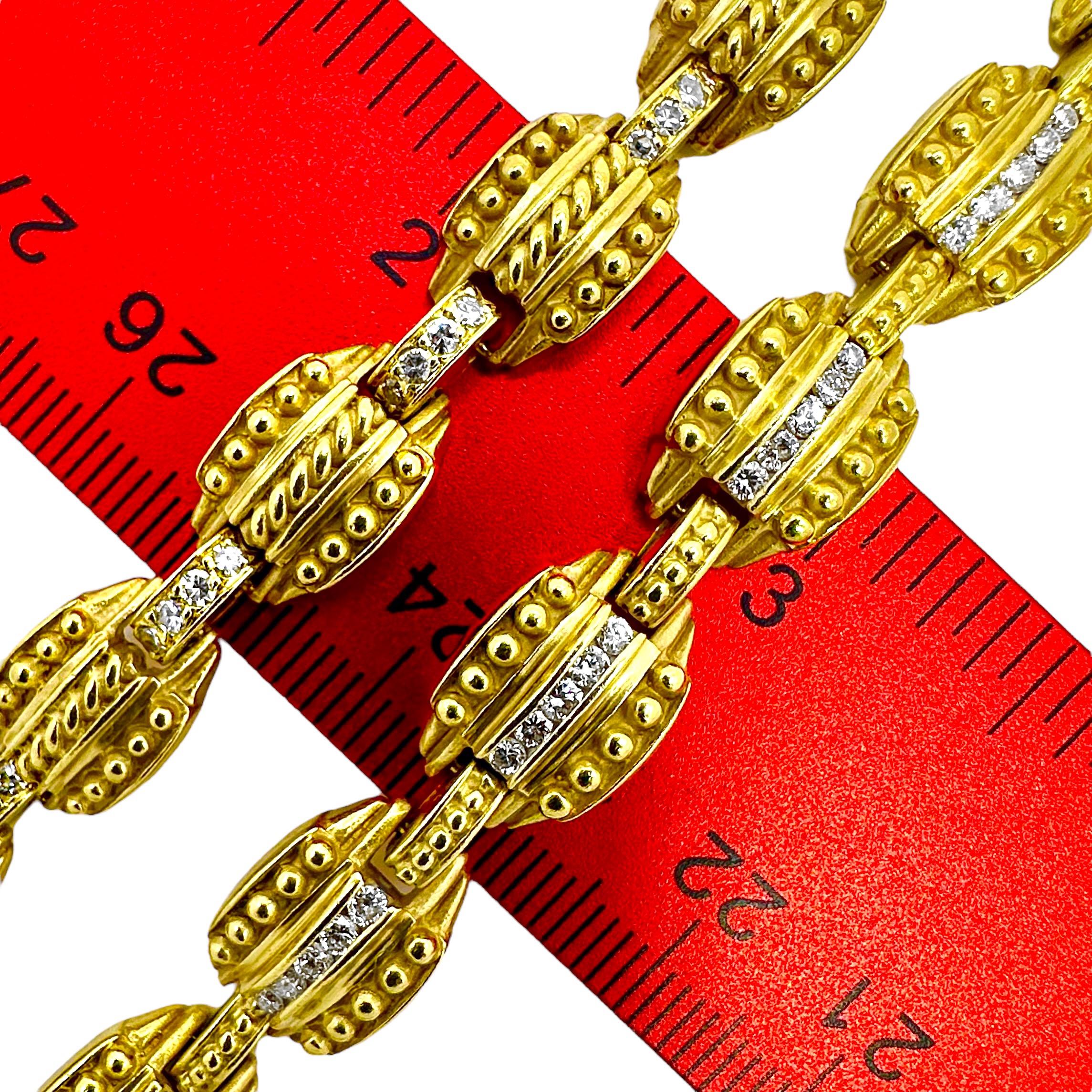 Judith Ripka Bracelets en or jaune 18 carats et diamants Pour femmes en vente