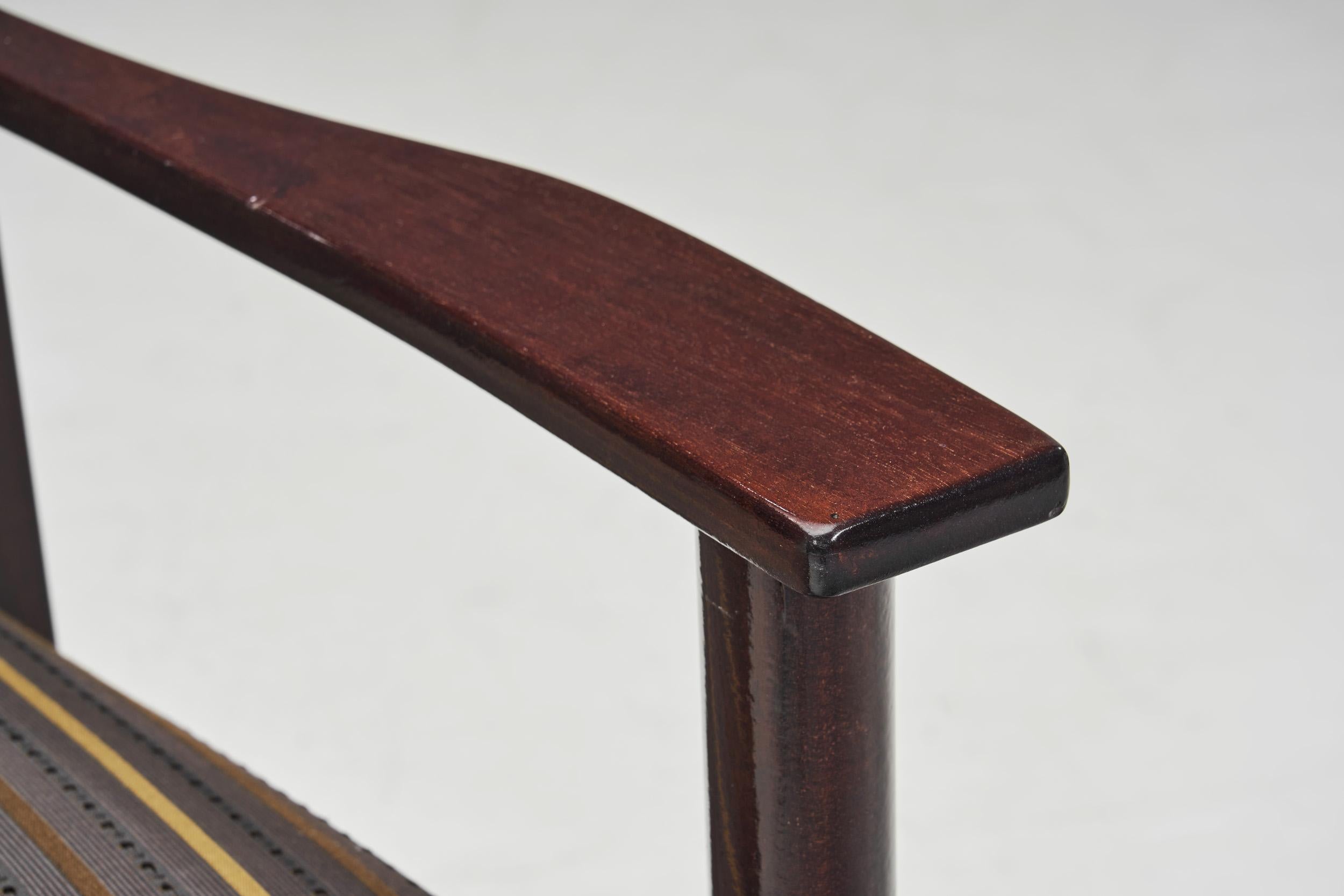 Pair of Jugend Armchairs by Bernhard Häkli, Finland 1910s 3